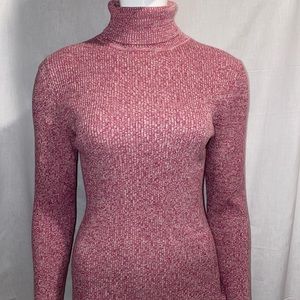 Berry/ Red Turtleneck